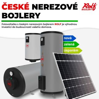 Nová zelená úsporám pro fotovoltaiku, vytápění a ohřev vody startuje již dnes! 💡 Využijte dotace a pořiďte si nerezový...